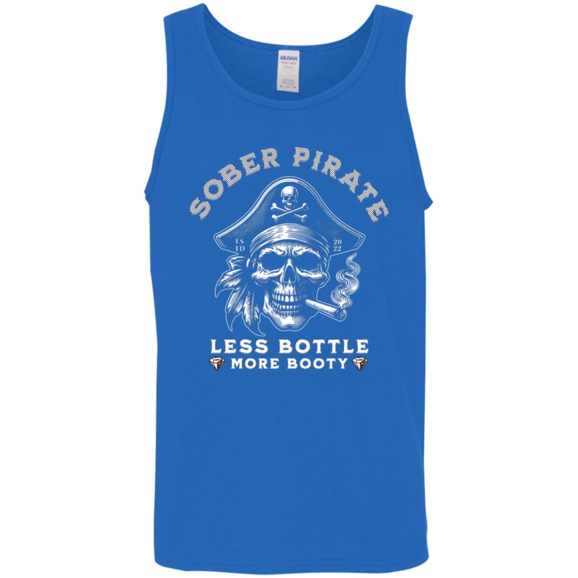 Custom Recovery Unisex Tank | Inspiring Sobriety | Sober Pirate