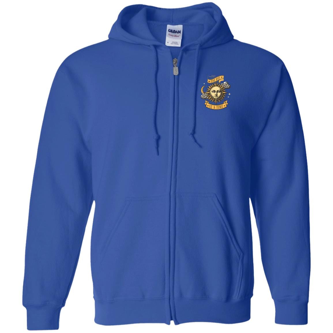 Custom Recovery Zip Hoodie | Inspiring Sobriety | One Day at a Time