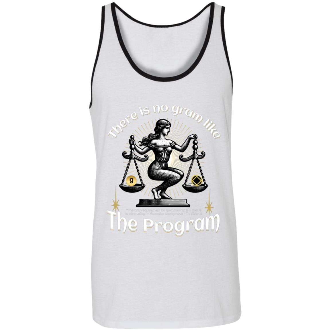NA Recovery Unisex Tank | Inspiring Sobriety | There's No Gram Like The Program