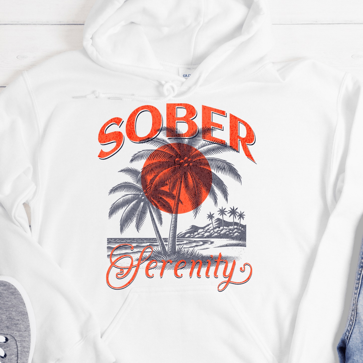 Recovery Hoodie | Inspiring Sobriety | Sober Serenity