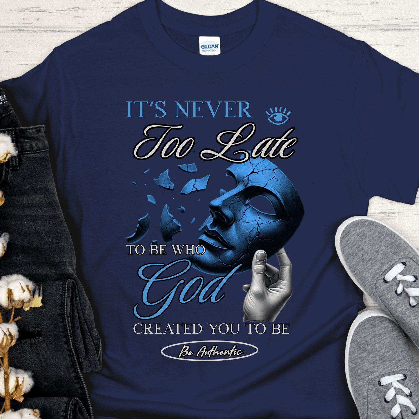 Recovery T-Shirt | Inspiring Sobriety | It's Never Too Late