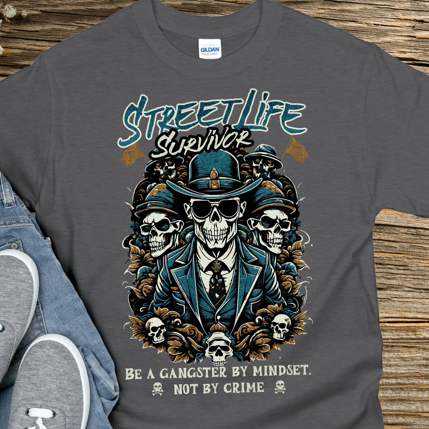 Recovery T-Shirt | Inspiring Sobriety | Street Life Survivor