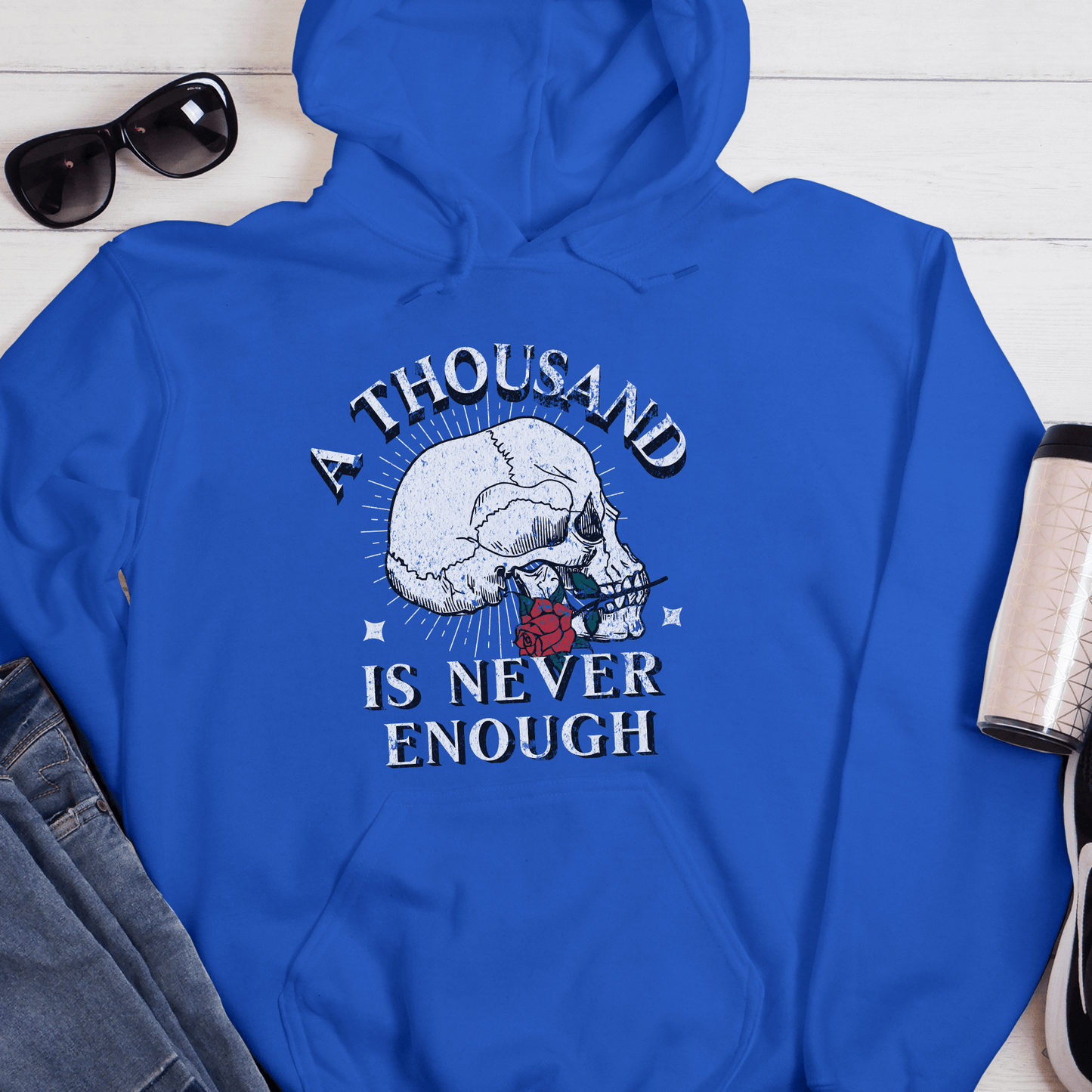 Recovery Unisex Hoodie | Inspiring Sobriety | 1000 Is Never Enough