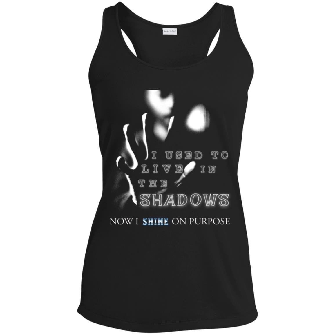Womens Recovery Tank | Inspiring Sobriety | I Used To Live In The Shadows