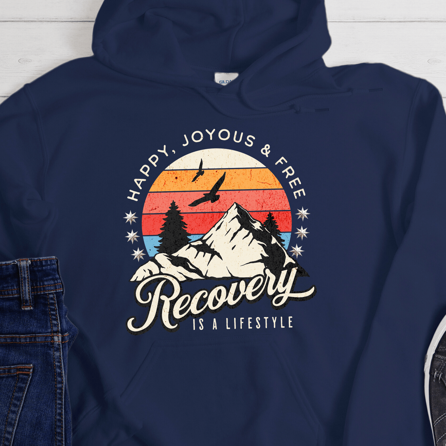 Recovery Hoodie | Inspiring Sobriety |  Recovery Is a Lifestyle