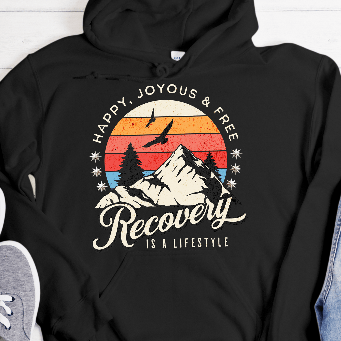 Recovery Hoodie | Inspiring Sobriety |  Recovery Is a Lifestyle