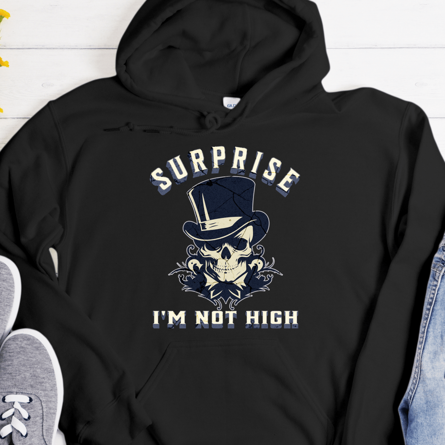 Recovery Hoodie | Inspiring Sobriety |  Surprise I'm Not High