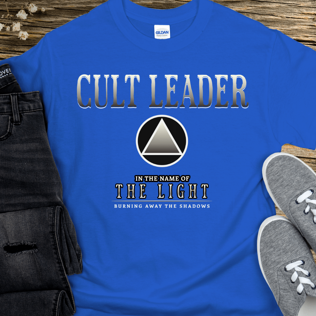 Recovery T-Shirt | Inspiring Sobriety |  Cult Leader (AA)