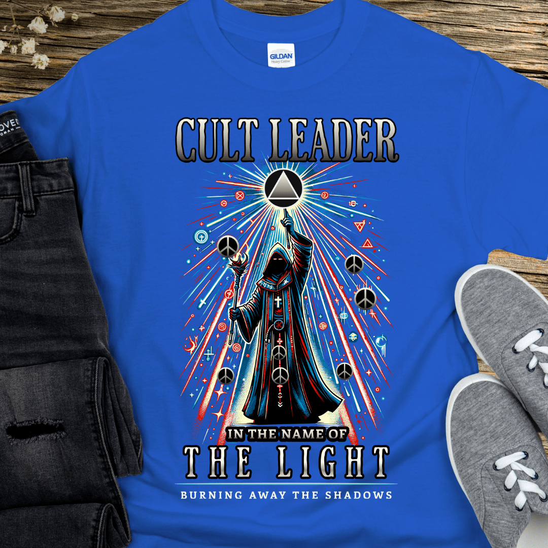 Recovery T-Shirt | Inspiring Sobriety |  Cult Leader (AA Symbol)
