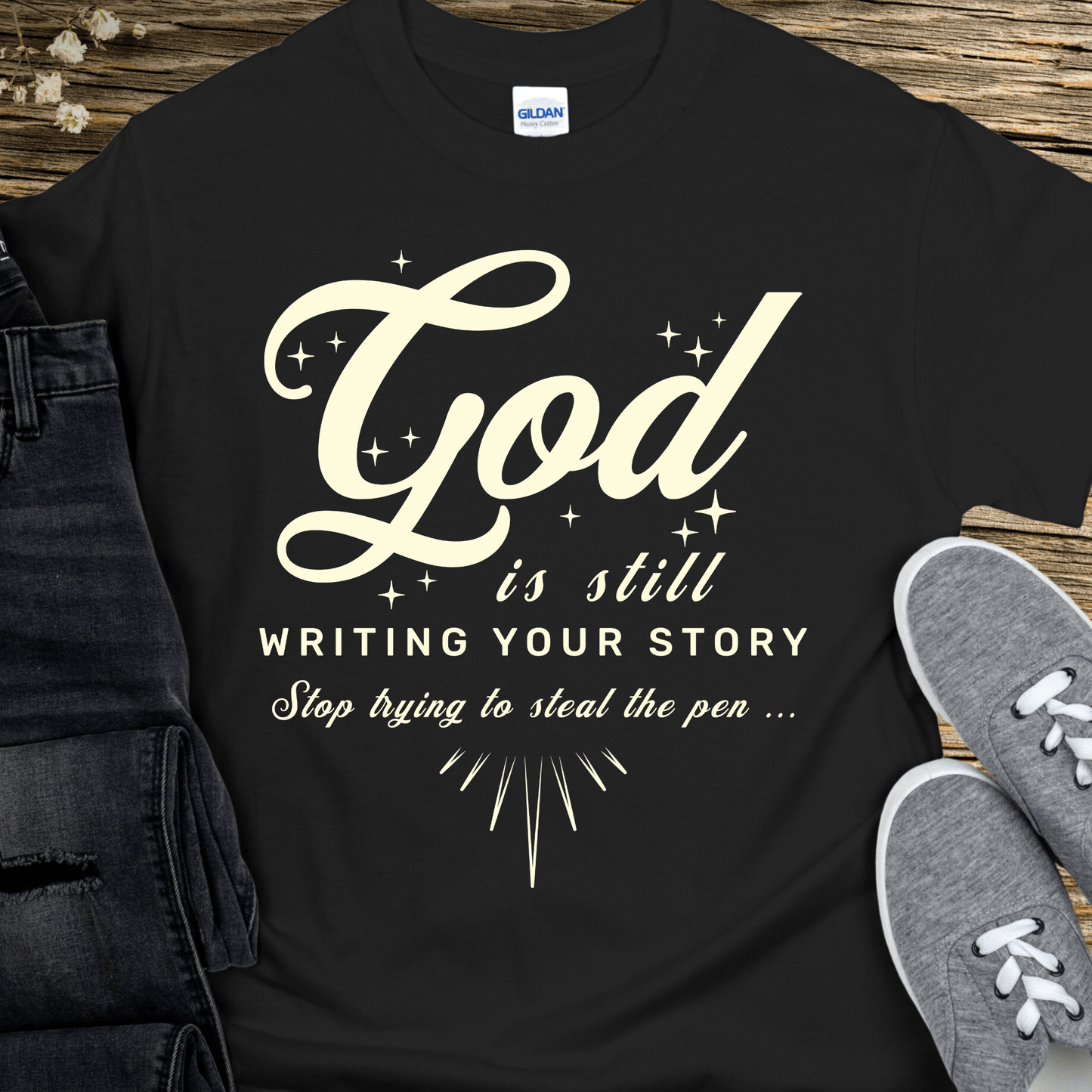 Recovery T-Shirt | Inspiring Sobriety |  God Is Still Writing Your Story