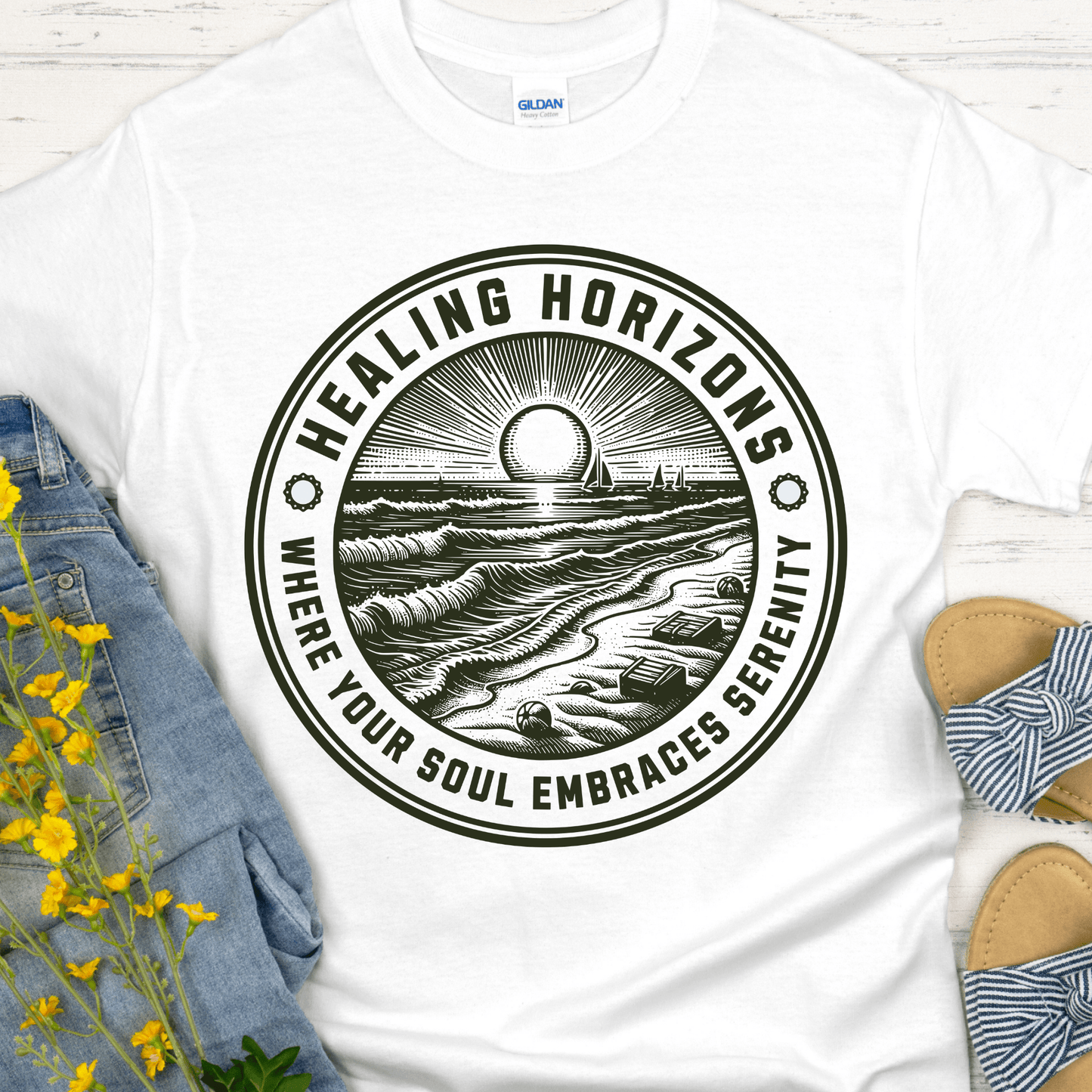 Recovery T-Shirt | Inspiring Sobriety |  Healing Horizons