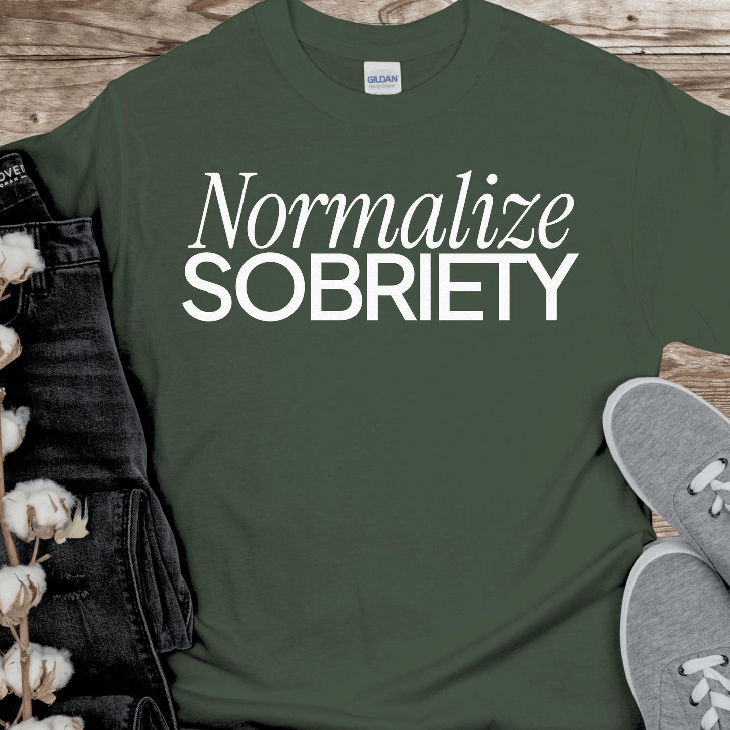 Recovery T-Shirt | Inspiring Sobriety | Normalize Sobriety
