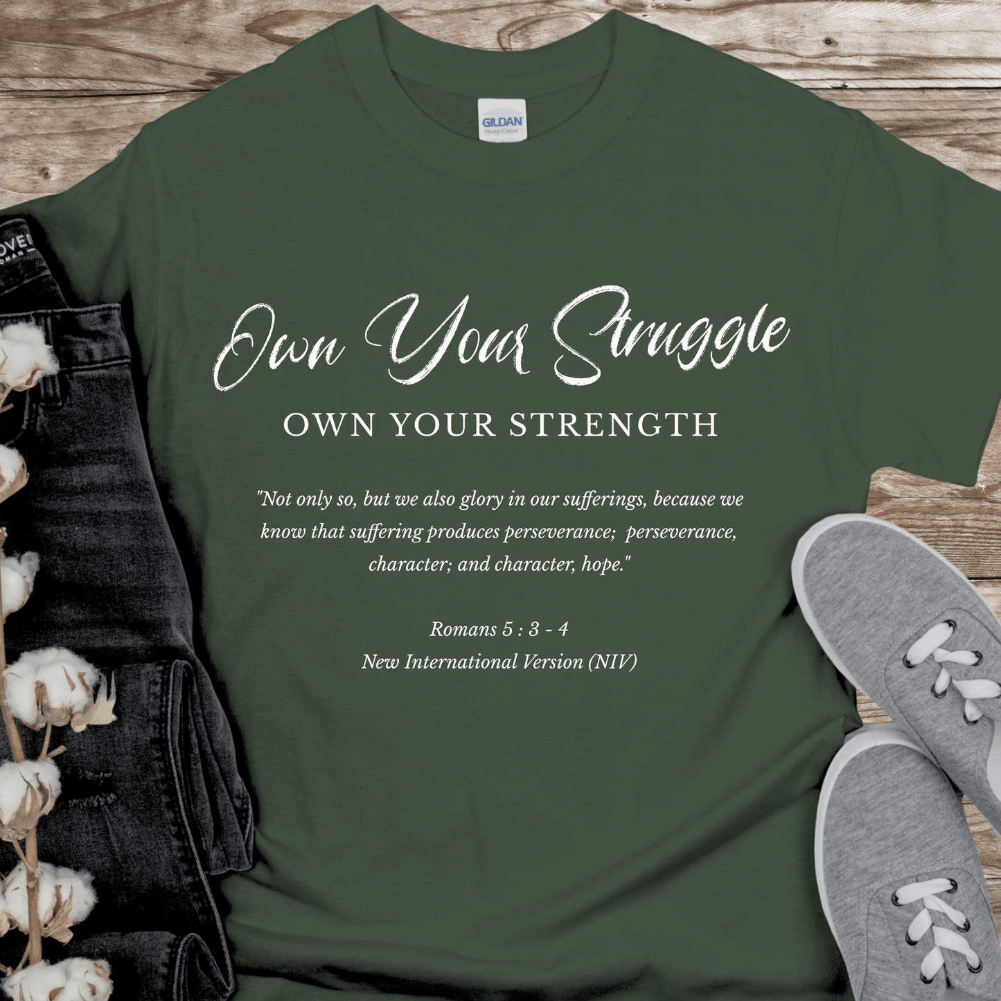 Recovery T-Shirt | Inspiring Sobriety |  Own Your Struggle