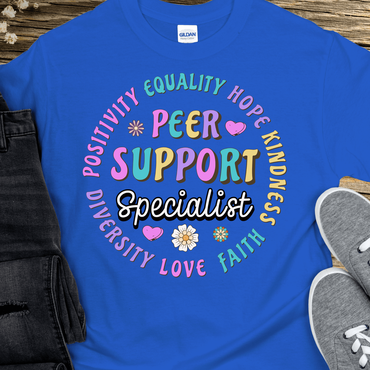 Recovery T-Shirt | Inspiring Sobriety |  Peer Support Specialist