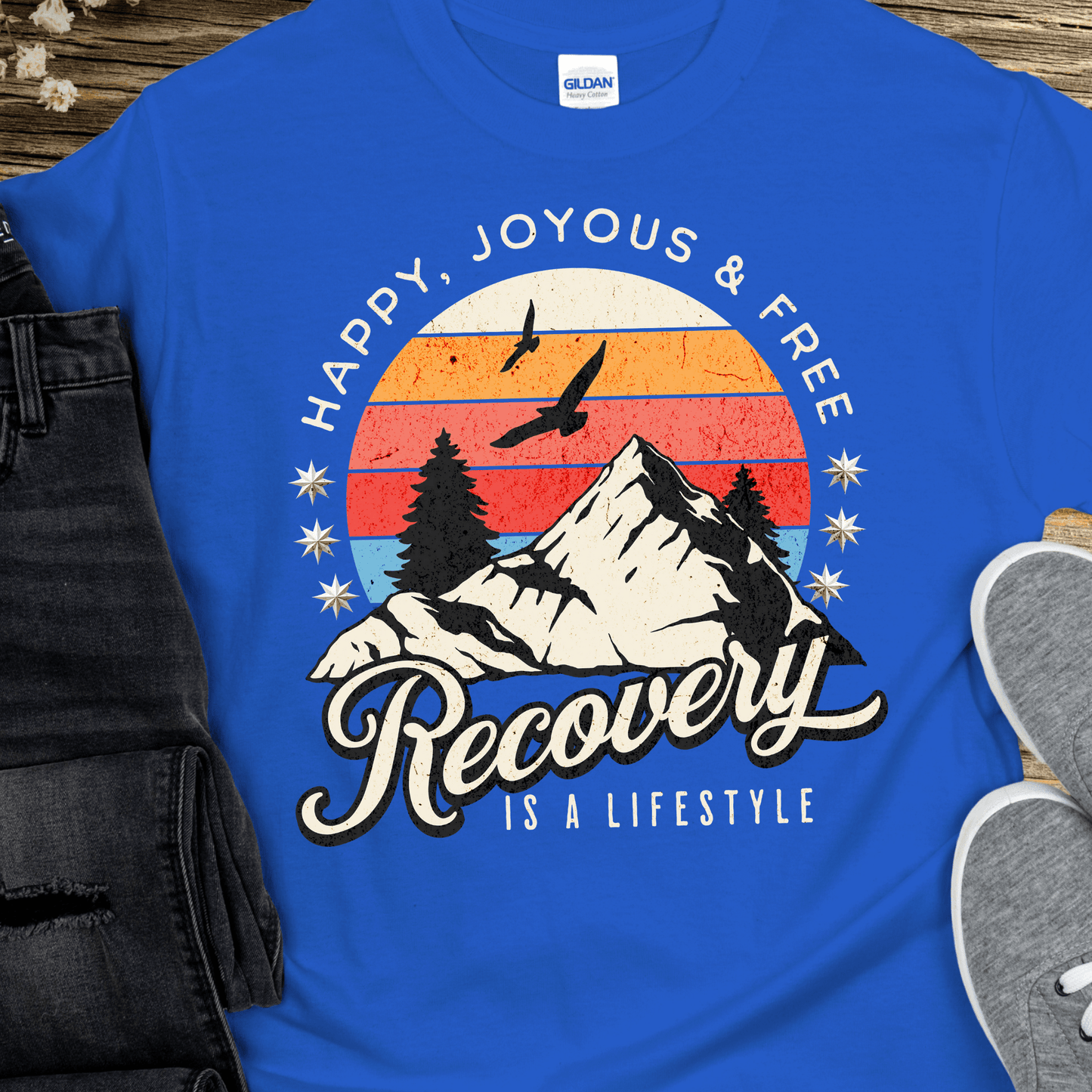 Recovery T-Shirt | Inspiring Sobriety |  Recovery Is a Lifestyle