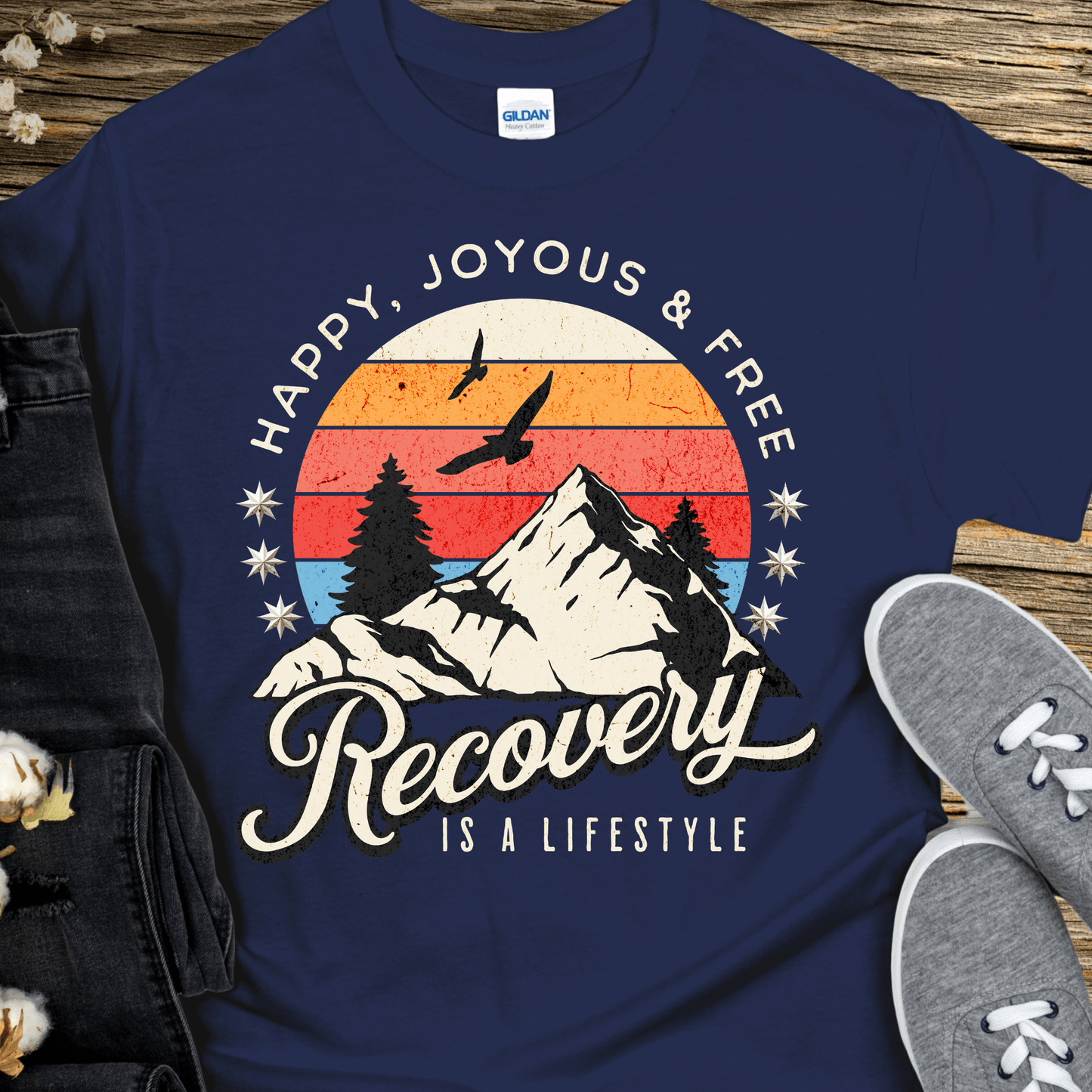 Recovery T-Shirt | Inspiring Sobriety |  Recovery Is a Lifestyle