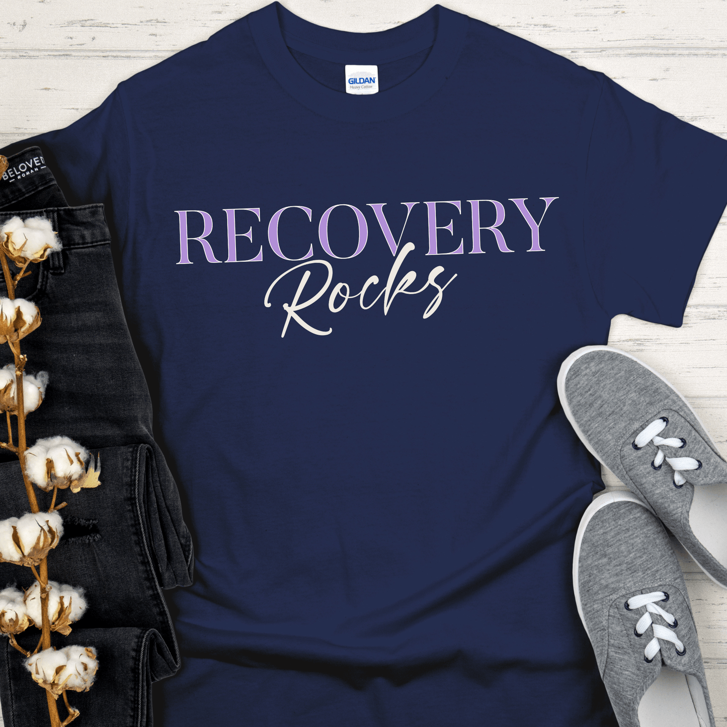 Recovery T-Shirt | Inspiring Sobriety |  Recovery Rocks