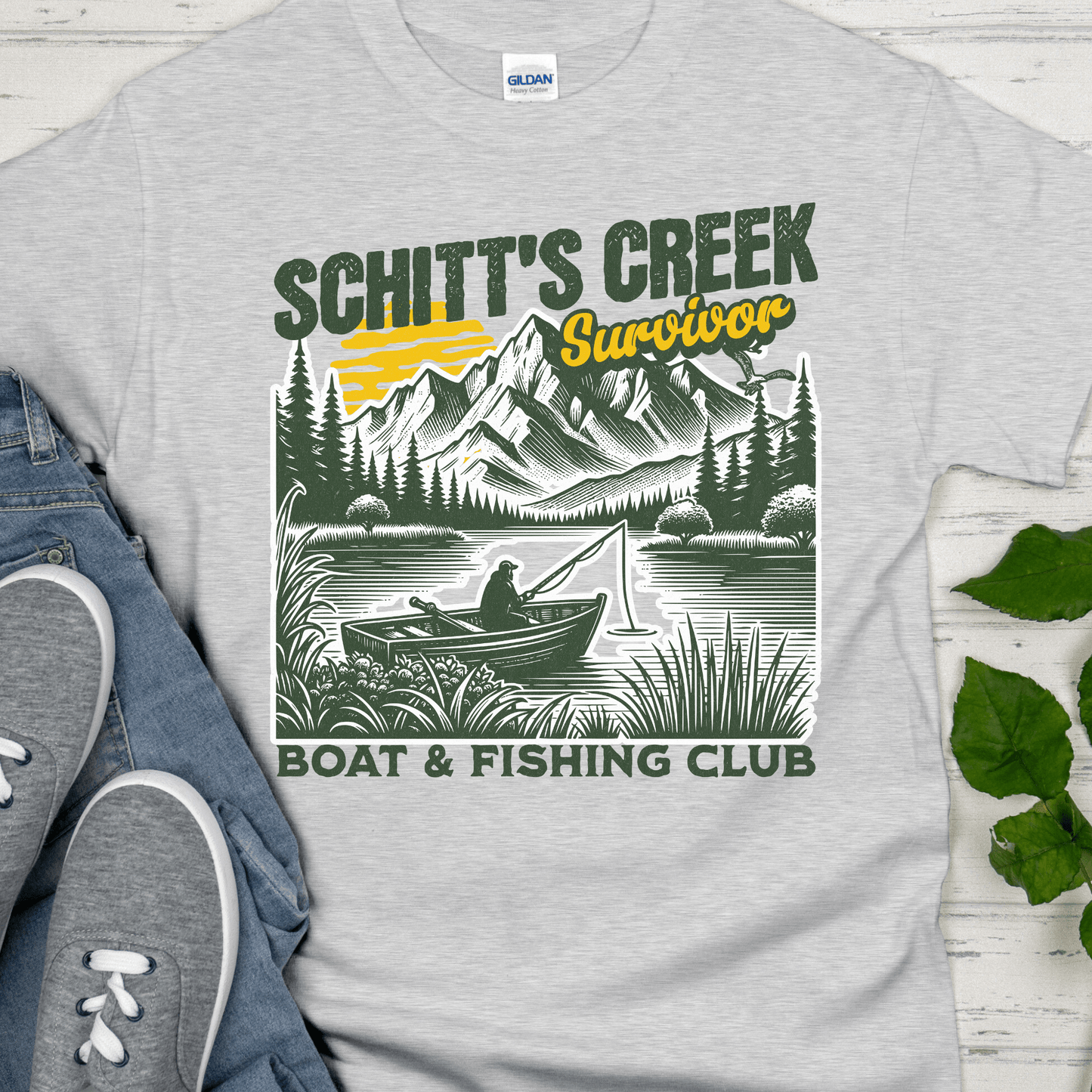 Recovery T-Shirt | Inspiring Sobriety |  Schitt's Creek Survivor