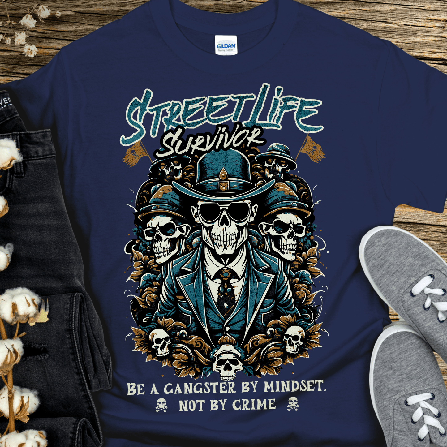 Recovery T-Shirt | Inspiring Sobriety |  Street Life Survivor