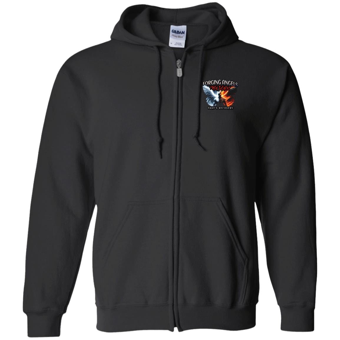 Recovery Zip Hoodie | Inspiring Sobriety |  Angels From Demons