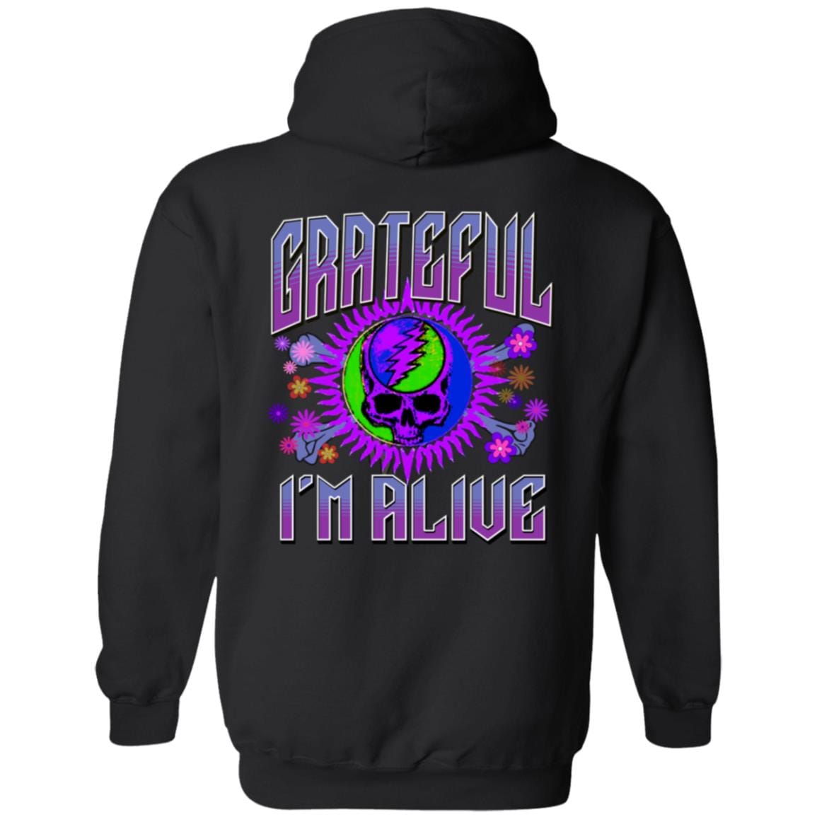 Recovery Zip Hoodie | Inspiring Sobriety |  Grateful I'm Alive