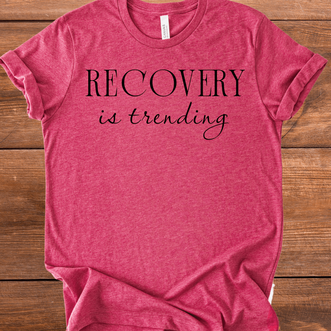 Vintage Blend Recovery T-Shirt | Inspiring Sobriety |  Recovery Is Trending
