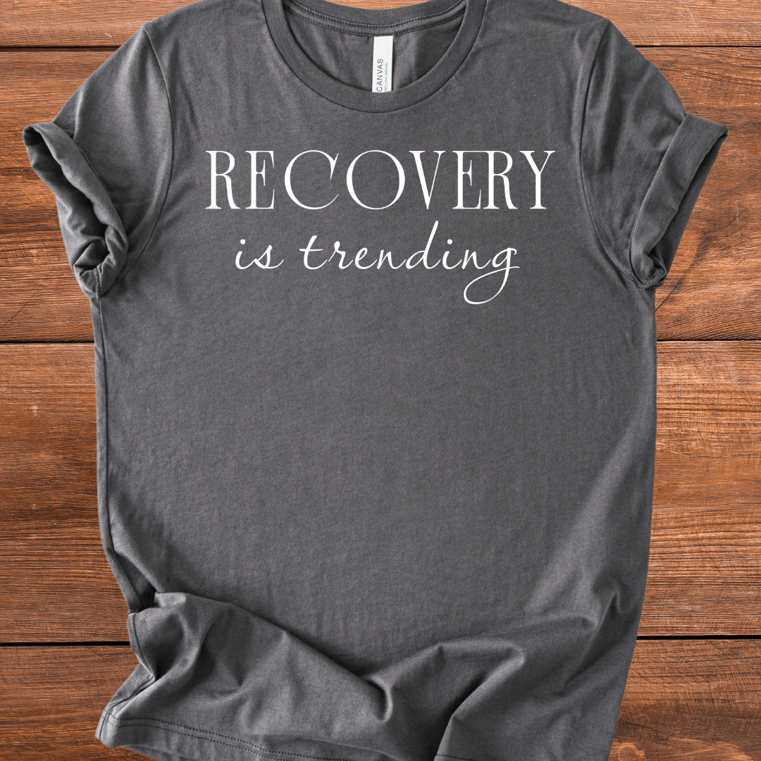 Vintage Blend Recovery T-Shirt | Inspiring Sobriety |  Recovery Is Trending